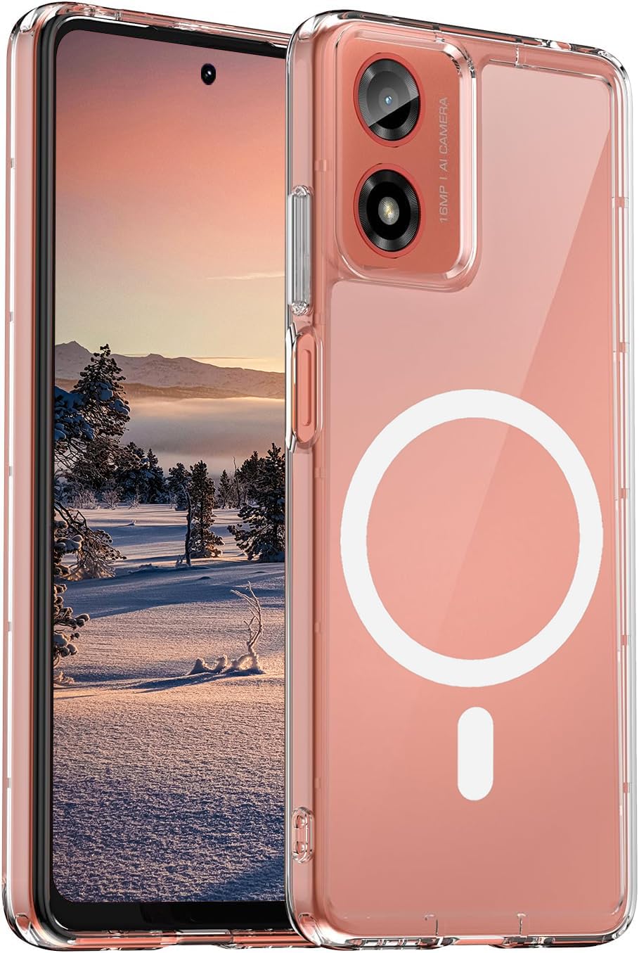 Amazon.co.jp: For Motorola Moto G24 用 ケース 純透明のデザイン 耐